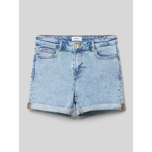 Szorty jeansowe z 5 kieszeniami model ‘PHINE’ ze sklepu Peek&Cloppenburg  w kategorii Spodenki dziewczęce - zdjęcie 172606282