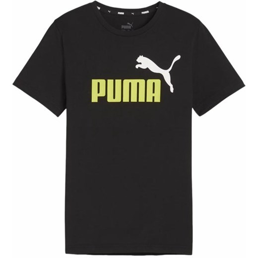 T-shirt chłopięce czarny Puma 