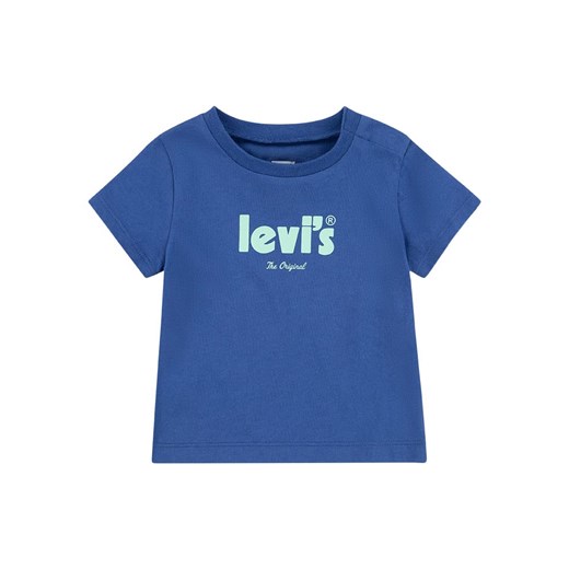 Levi&apos;s Kids Koszulka w kolorze niebieskim ze sklepu Limango Polska w kategorii Koszulki niemowlęce - zdjęcie 172606861