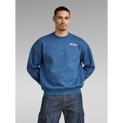 G-Star Bluza w kolorze niebieskim ze sklepu Limango Polska w kategorii Bluzy męskie - zdjęcie 172607111