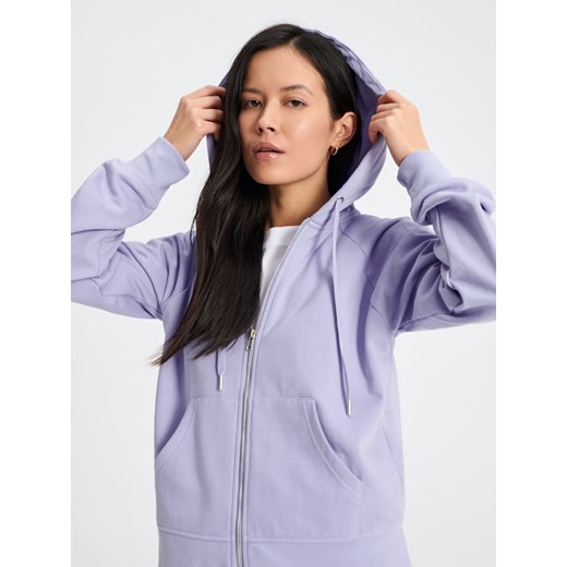 Sinsay - Bluza z kapturem - niebieski Sinsay XS wyprzedaż Sinsay