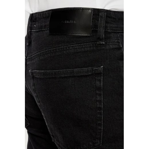Czarne jeansy męskie Calvin Klein