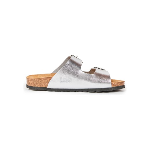 Klapki damskie Mandel bez zapięcia z tkaniny 