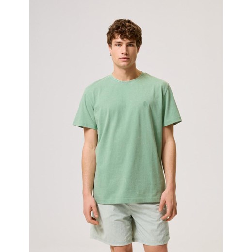 Koszulka CLTN T 1124 Zielony S ze sklepu Diverse w kategorii T-shirty męskie - zdjęcie 172616851