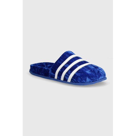 adidas kapcie Adimule kolor niebieski GY2556-Niebieski ze sklepu PRM w kategorii Kapcie damskie - zdjęcie 172617194
