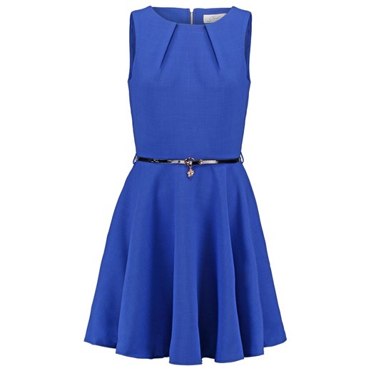 Closet Sukienka letnia cobald blue zalando  abstrakcyjne wzory