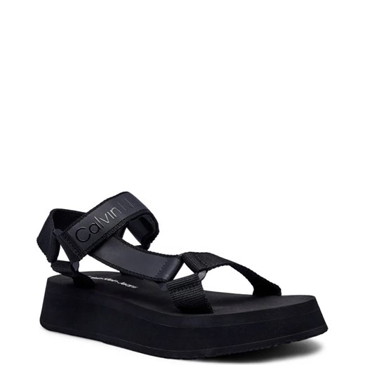 CALVIN KLEIN JEANS Sandały VELCRO WEBBING 39 Gomez Fashion Store