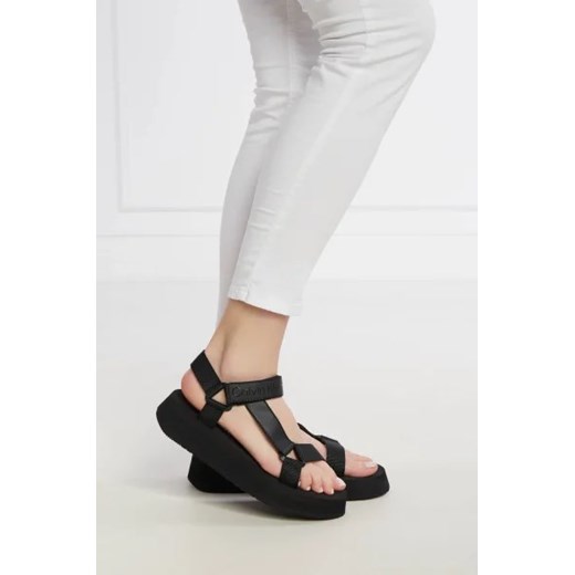 CALVIN KLEIN JEANS Sandały VELCRO WEBBING 39 Gomez Fashion Store