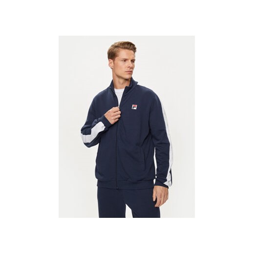 Fila Bluza FAM0617 Granatowy Regular Fit ze sklepu MODIVO w kategorii Bluzy męskie - zdjęcie 172618614