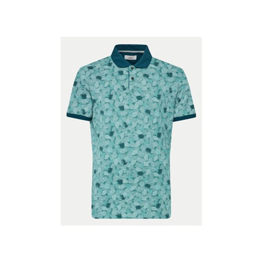 s.Oliver Polo 2143978 Niebieski Regular Fit ze sklepu MODIVO w kategorii T-shirty męskie - zdjęcie 172618751