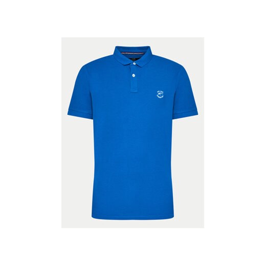 INDICODE Polo Wadim 40-913 Niebieski Slim Fit ze sklepu MODIVO w kategorii T-shirty męskie - zdjęcie 172618752