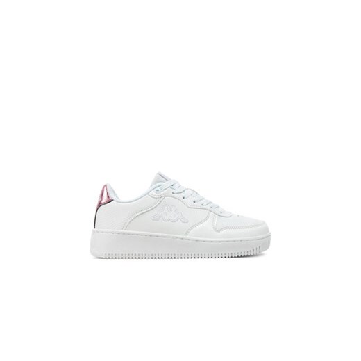 Kappa Sneakersy Logo Maserta 6 341J7VW Biały ze sklepu MODIVO w kategorii Buty sportowe damskie - zdjęcie 172618814
