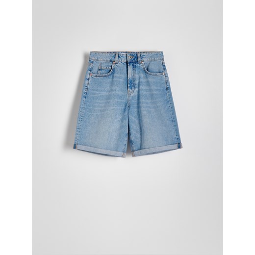 Reserved - Jeansowe szorty - niebieski ze sklepu Reserved w kategorii Szorty - zdjęcie 172620341