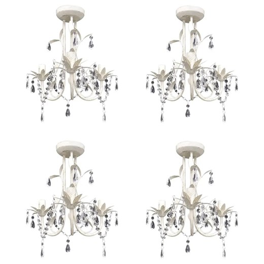 Komplet czterech żyrandoli kryształowych - EX130-Reves ze sklepu Edinos.pl w kategorii Kolczyki - zdjęcie 172623950