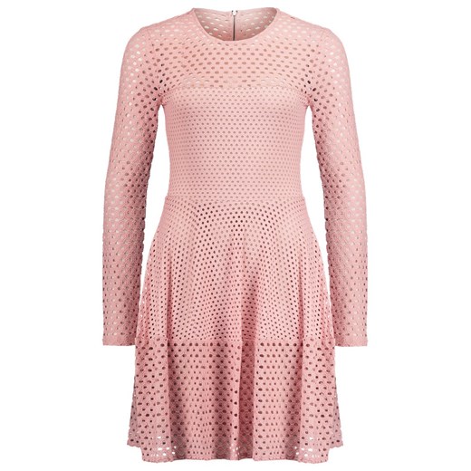 BCBGMAXAZRIA KNIT CITY  Sukienka letnia whisper pink zalando  abstrakcyjne wzory