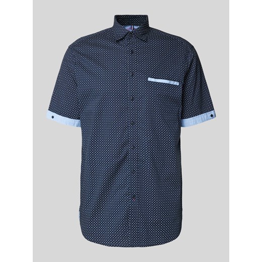 Koszula casualowa o kroju regular fit ze wzorem na całej powierzchni ze sklepu Peek&Cloppenburg  w kategorii Koszule męskie - zdjęcie 172626482