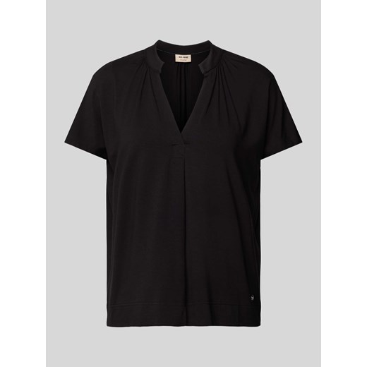 T-shirt z dekoltem w serek model ‘Shira’ ze sklepu Peek&Cloppenburg  w kategorii Bluzki damskie - zdjęcie 172626691