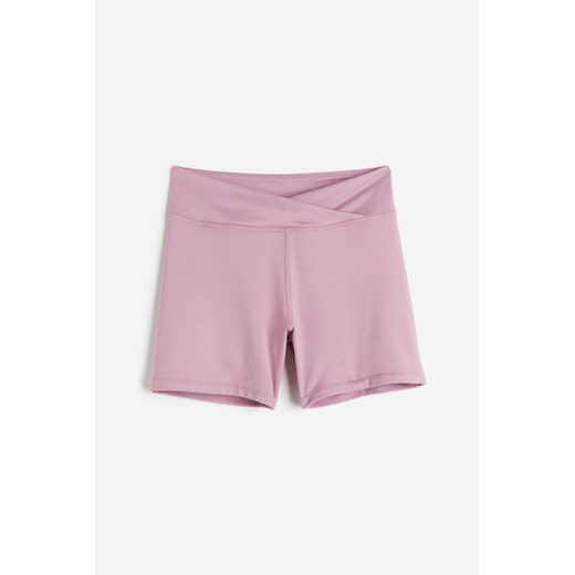 H & M - Sportowe szorty hotpants SoftMove - Różowy ze sklepu H&M w kategorii Szorty - zdjęcie 172631152
