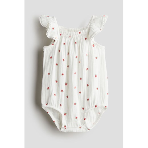 Odzież dla niemowląt biała H & M 