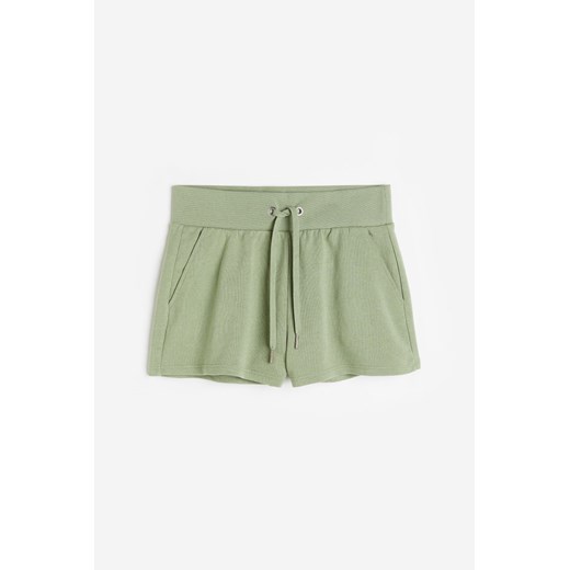 H & M - Szorty dresowe - Zielony ze sklepu H&M w kategorii Szorty - zdjęcie 172631304