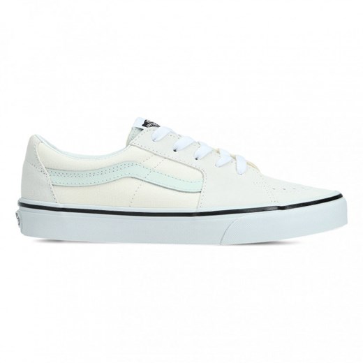 Buty uniseks Vans Sk8-Low - kremowe ze sklepu Sportstylestory.com w kategorii Trampki damskie - zdjęcie 172636161