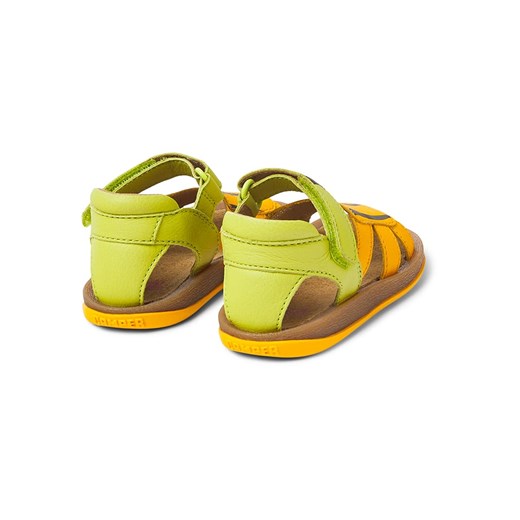 Camper Skórzane sandały w kolorze złoto-żółtym Camper 25 wyprzedaż Limango Polska