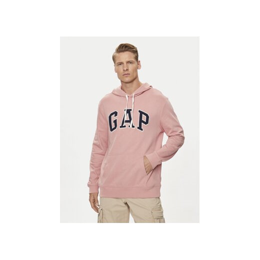 Gap Bluza 868460-01 Różowy Regular Fit ze sklepu MODIVO w kategorii Bluzy męskie - zdjęcie 172637432
