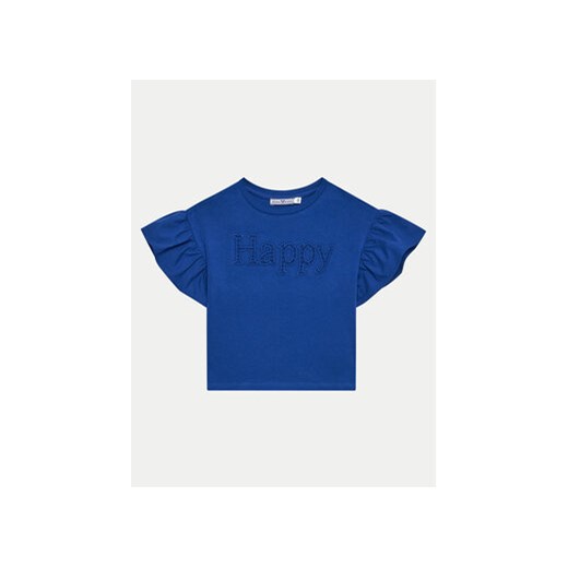 Original Marines T-Shirt DEP3146F Niebieski Regular Fit ze sklepu MODIVO w kategorii Bluzki dziewczęce - zdjęcie 172637612