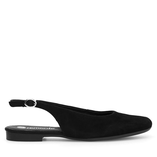 Sandały Remonte D0K07-00 Czarny ze sklepu eobuwie.pl w kategorii Balerinki - zdjęcie 172637864