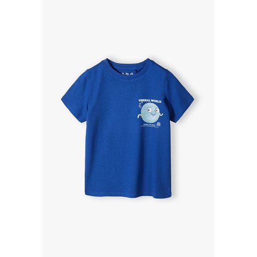 Niebieskie t-shirt dla chłopca - Unreal World - 5.10.15. 5.10.15. 110 5.10.15