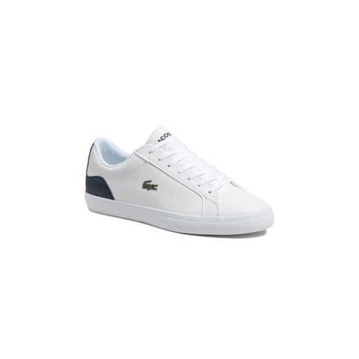 Lacoste Sneakersy Lerond Bl21 1 Cma 7-41CMA0017042 Biały ze sklepu MODIVO w kategorii Trampki męskie - zdjęcie 172638043