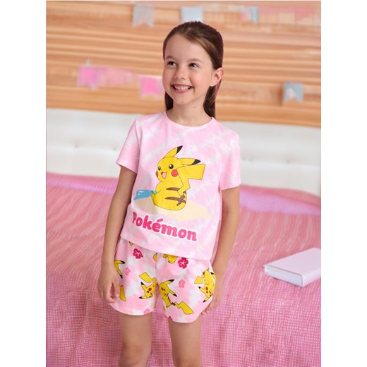 Sinsay - Koszulka Pokémon - różowy ze sklepu Sinsay w kategorii Bluzki dziewczęce - zdjęcie 172639452