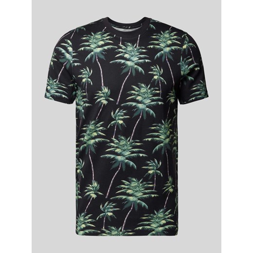 T-shirt we wzory na całej powierzchni ze sklepu Peek&Cloppenburg  w kategorii T-shirty męskie - zdjęcie 172641014