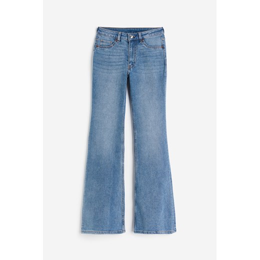 H & M - Flared High Jeans - Niebieski H & M 34 H&M