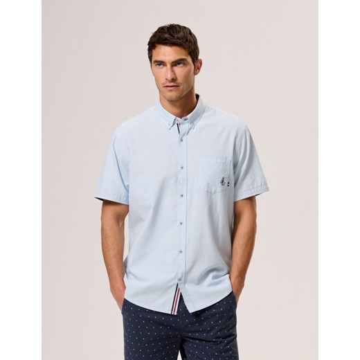 Koszula PAKK SH Niebieski Chambray M ze sklepu Diverse w kategorii Koszule męskie - zdjęcie 172642713
