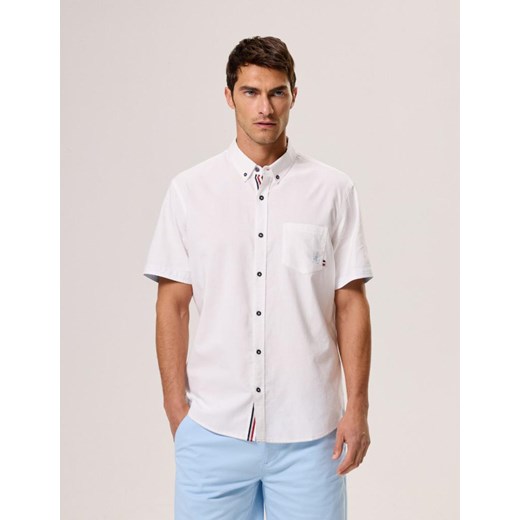 Koszula PAKK SH Biały M ze sklepu Diverse w kategorii Koszule męskie - zdjęcie 172642721