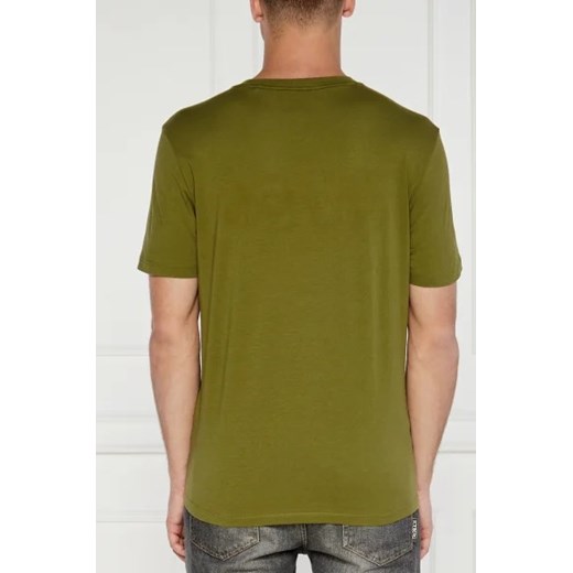 T-shirt męski zielony Hugo Boss