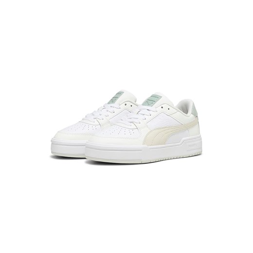 Buty sportowe damskie Puma sneakersy białe sznurowane na lato płaskie 