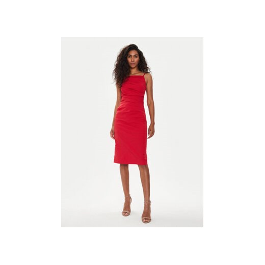 Marella Sukienka letnia Roxs 2413221382 Czerwony Slim Fit ze sklepu MODIVO w kategorii Sukienki - zdjęcie 172643862