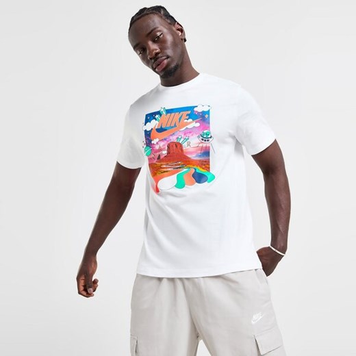 NIKE T-SHIRT AIR SPACE TEE WHT TEE ze sklepu JD Sports  w kategorii T-shirty męskie - zdjęcie 172644211