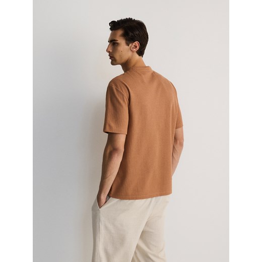 T-shirt męski Reserved casual