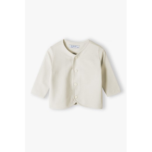 Bluza niemowlęca bez kaptura - ecru - 5.10.15. ze sklepu 5.10.15 w kategorii Bluzy i swetry - zdjęcie 172645233