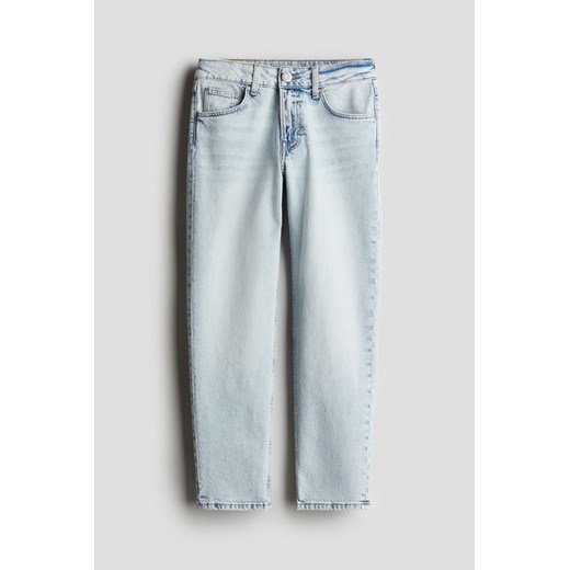 H & M - Dżinsy Relaxed Tapered Fit - Niebieski H & M 140 (9-10Y) H&M