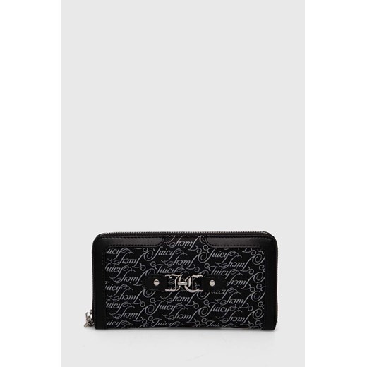 Juicy Couture portfel damski kolor czarny WEJQN5492WZC ze sklepu ANSWEAR.com w kategorii Portfele damskie - zdjęcie 172647911