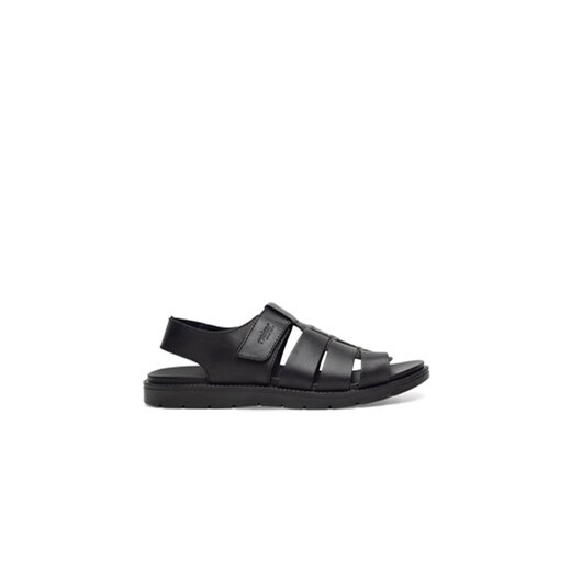 Rieker Sandały 24262-00 Czarny ze sklepu MODIVO w kategorii Sandały męskie - zdjęcie 172648632
