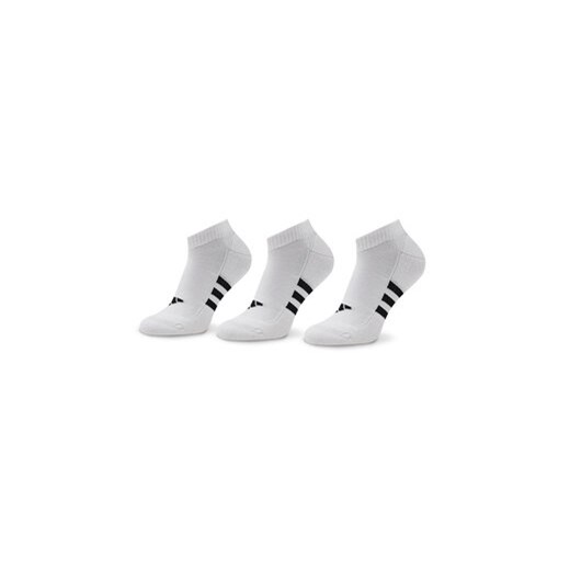 adidas Zestaw 3 par niskich skarpet unisex Prf Cush Low 3P HT3449 Biały ze sklepu MODIVO w kategorii Skarpetki męskie - zdjęcie 172648904