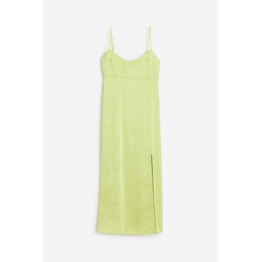 H & M - Sukienka z odkrytymi plecami - Zielony H & M M H&M