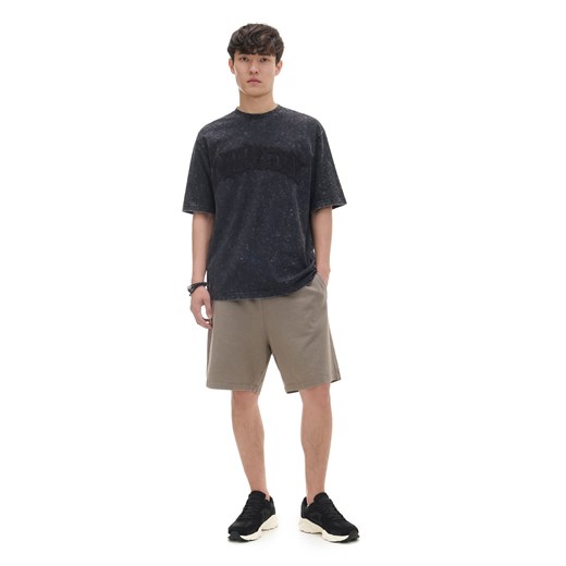Cropp - Koszulka z napisem Doomsday - czarny ze sklepu Cropp w kategorii T-shirty męskie - zdjęcie 172654253
