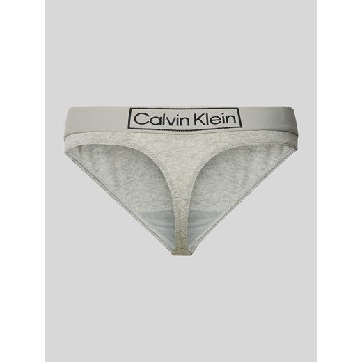 Stringi z elastycznym pasem z logo Calvin Klein Underwear S okazja Peek&Cloppenburg 