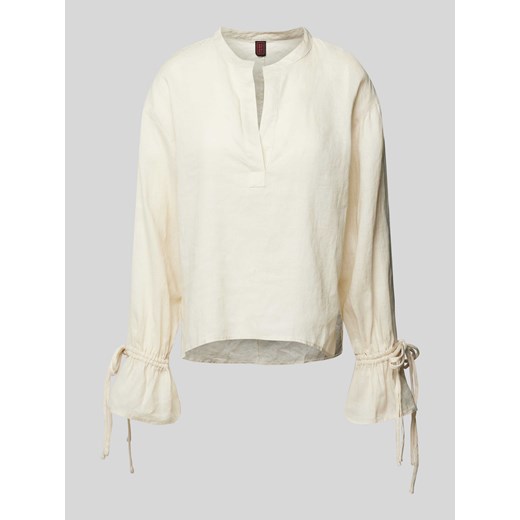 Bluzka z ramii w jednolitym kolorze ze sklepu Peek&Cloppenburg  w kategorii Bluzki damskie - zdjęcie 172656043